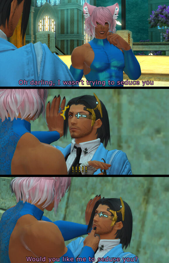 Would you like me to seduce you?