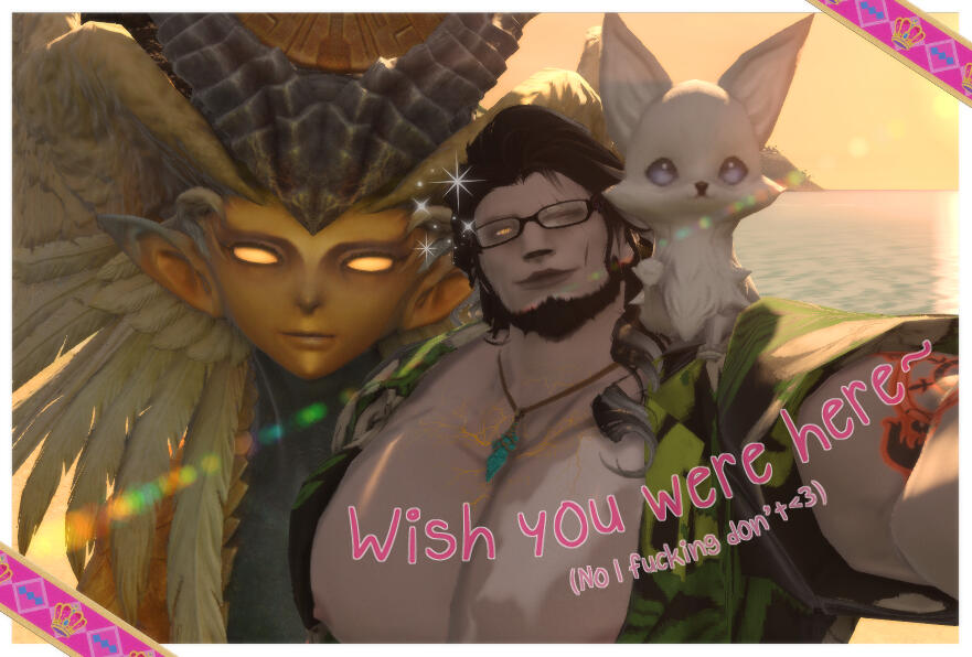 Having a lovely time